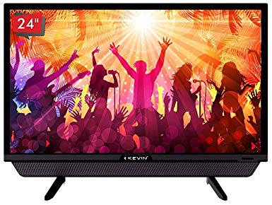 Kevin 61 cm (24 inches) HD Ready LED TV KN24832 (Black) (2018 Model)