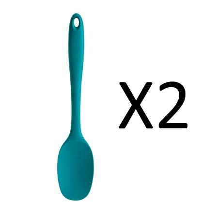 RSVP Ela’s Favorite Silicone Spoon, Turquoise