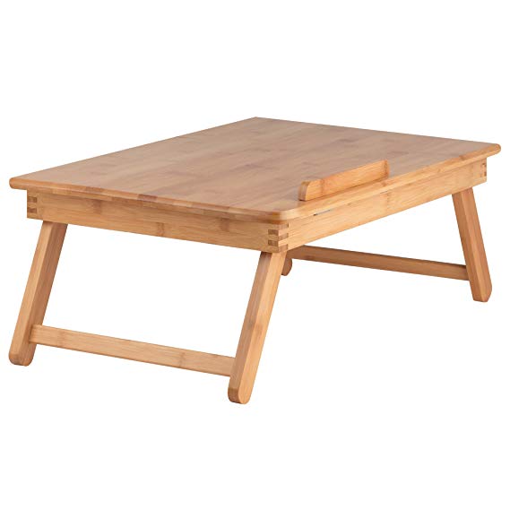 Winsome Wood 80623 Baldwin Lap Desk with Flip Top Bamboo