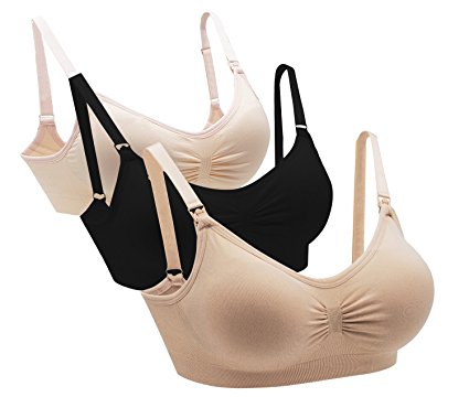 Mirity Women's Maternity Nursing Bras Sleep Comfortable Breastfeeding Brassiere