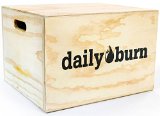 DailyBurn Plyo Box for Box Jumps Plyometric Exercises and CrossFit Training Hand Crafted Wood Boxes are Fully Assembled