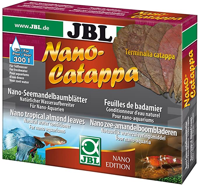 JBL Nano-Catappa, Tropical almond leaves for small freshwater aquariums