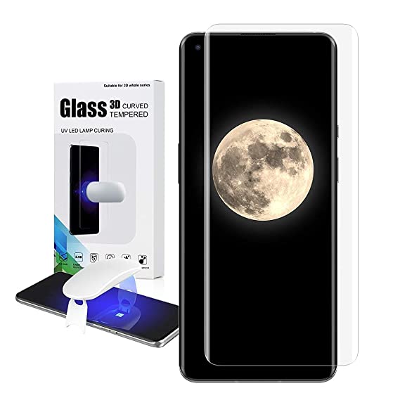 Tu-dox Oneplus 10 Pro Tempered Glass Full Adhesive UV Glue Curved Edge to Edge Case Friendly Premium HD Clarity tector for One plus 10 Pro with easy installation kit