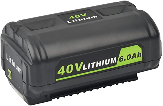 TIMESETL 40V 6.0Ah Lithium-ion Battery for Ryobi 40-Volt Collection Cordless Power Tools RY40200 RY40403 RY40204 OP4015 OP4040 OP4026 OP40201 OP40261 OP4030 OP4050 OP4060A Ryobi 40V Battery