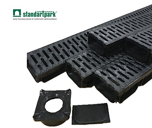 Standartpark - 4 inch trench drain system 5 PACK! - Spark 2