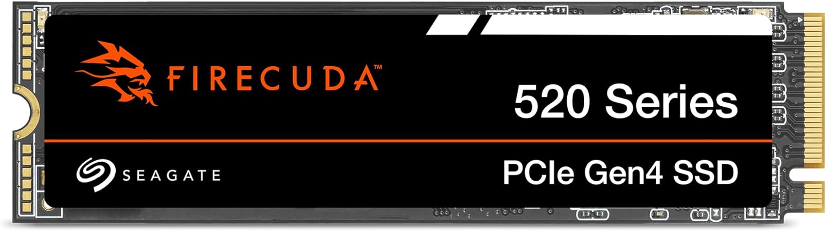 Seagate FireCuda 520 SSD 1TB Internal Solid State Drive - M.2 PCIe Gen4 ×4 NVMe 1.4 with speeds up to 5000/4850MB/s, with Rescue Services (ZP1000GV3A012)