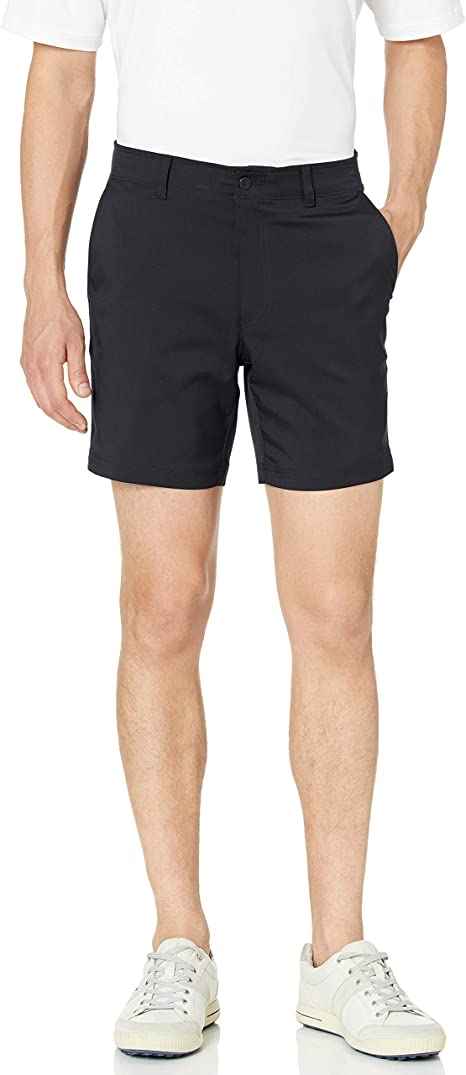 PGA TOUR Men's Standard Flat Front Golf Short with Active Waistband