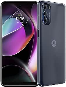 Motorola Moto G 5G 2022 (64GB, 4GB) 6.5" 90Hz HD LCD, 50MP Dual Camera, Android 13 (Fully Unlocked for T-Mobile, AT&T, Verizon, Global) XT2213-3 (128GB SD Bundle, Moonlight Gray)