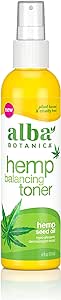 Alba Botanica Hemp Balancing Toner, 6 oz