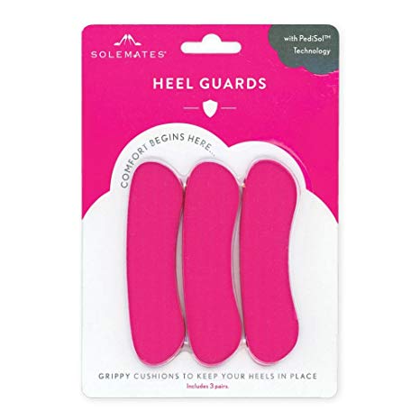 Heel Guards for Women’s Shoes – Self Adhesive Heel Pads – Heel Cups – Insole Prevents from Slipping – for All Shoes – 3-Pair