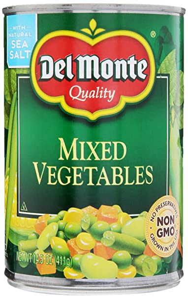 Del Monte Mixed Vegetables, 14.5 oz
