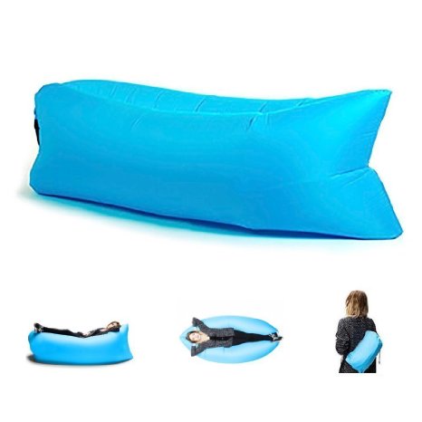 Inflatable Convenient Portable Lounger Outdoor Air Filled Balloon Furniture with Carry Bag