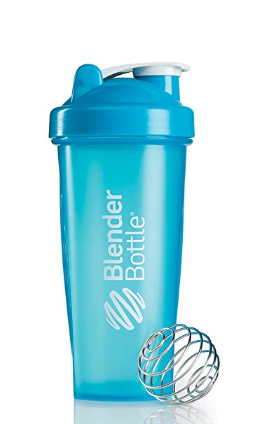 BlenderBottle Classic (Discontinued Style), 28-Ounce, Aqua/Aqua