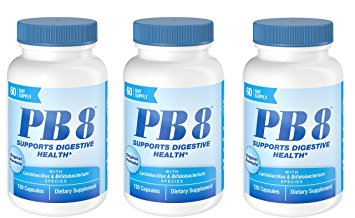 Nutrition Now - PB 8 Pro-Biotic Acidophilus - 120 Capsules (pack of 3)