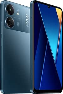 Xiaomi Poco C65 Teléfono inteligente (6,74 pulgadas, pantalla Amoled DotDisplay, 256 GB, 8 GB de RAM, color azul)