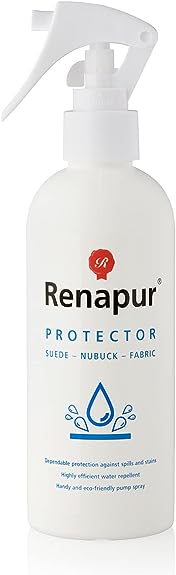 Renapur Suede, Nubuck & Fabric Protector — Eco-Friendly, Non-Toxic Waterproofing for Shoes, Boots, Trainers & Clothing
