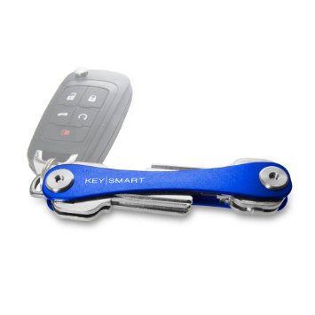 KeySmart - Compact Key Holder (Blue)