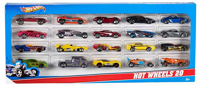 Hot Wheels H7045 20 Diecast Pack and Mini Toy Cars