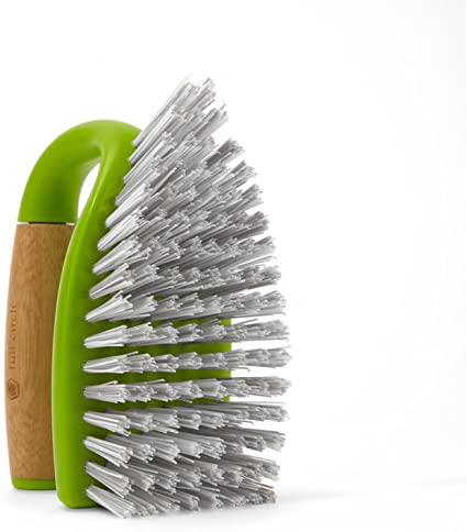 Full Circle Tough Stuff All-Purpose Scrub Brush, Green