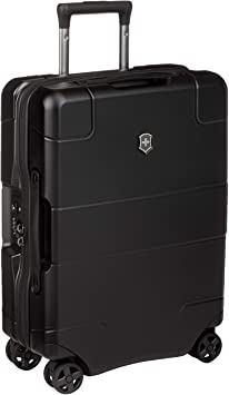 Victorinox Lexicon Hardside Expandable Spinner Luggage, Black, Carry-On-Global (21")