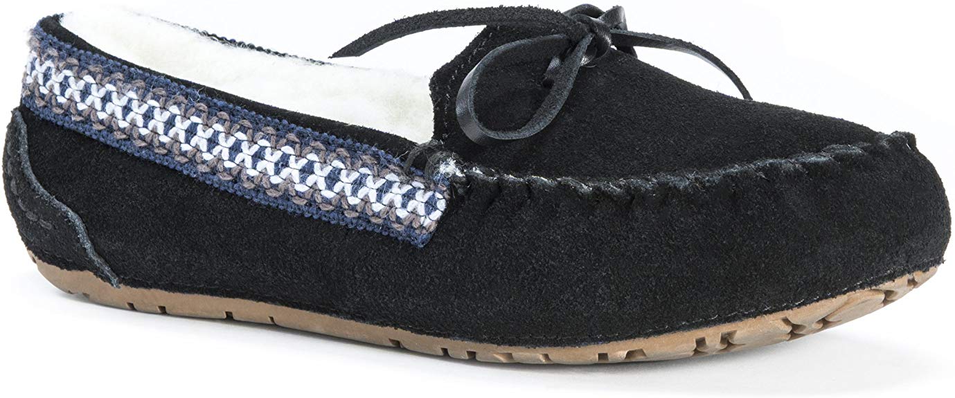 MUK LUKS Women's Jane Suede Moccasin