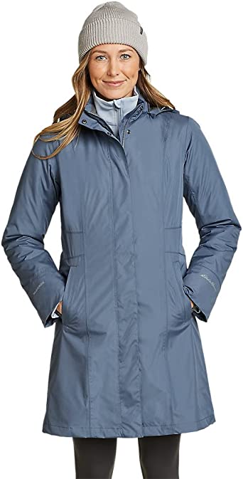 Eddie Bauer Women's Girl On The Go Insulated Trench Coat