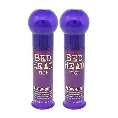 TIGI Bed Head Blow-Out Golden Illuminating Shine Cream, 3.4 oz (Pack of 2)