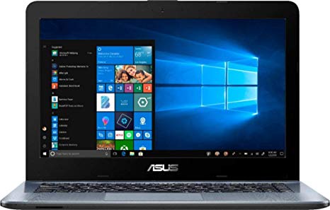 Latest_ASUS 14.0" HD Widescreen LED Display High Performance Laptop,A6-Series Processor,4GB DDR4 RAM,500GB HDD, Webcam,Wireless Bluetooth, HDMI,Window 10