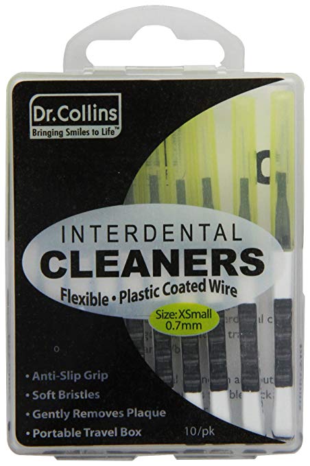 Dr. Collins Interdental Clearners Extra Small, 10 Count Package