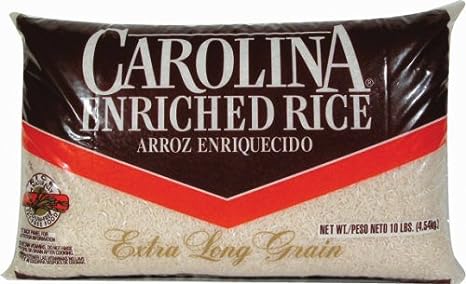 Carolina Enriched Extra Long Grain Rice, 10 Lb