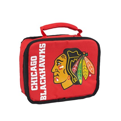 Chicago Blackhawks Sacked Lunch Box - Red