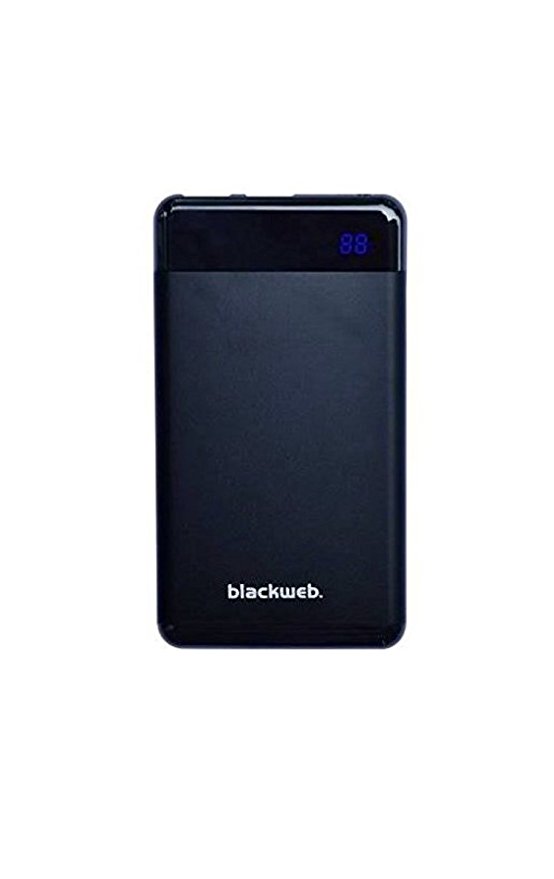 Blackweb BWA17WI028 Slim Portable Battery 6000mah - Black