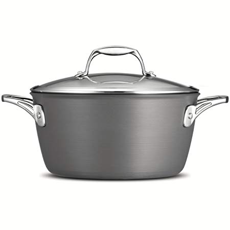 Tramontina 80123/042DS Gourmet Heavy-Gauge Aluminum Nonstick Covered Dutch Oven, 5-Quart, Hard Anodized