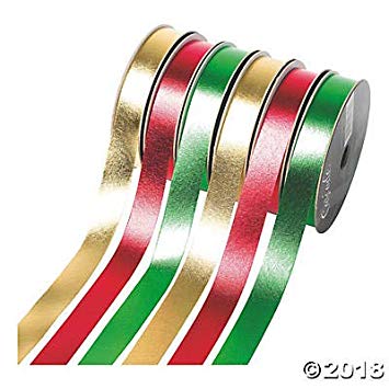 Cascade Sticky Foil Holiday Ribbon
