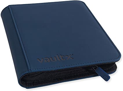 Vault X Premium eXo-Tec Zip Binder - 4 Pocket Trading Card Album Folder - 160 Side Loading Pocket Binder for TCG