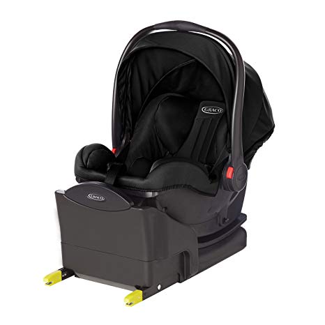 Graco SnugRide i-Size Infant Car Seat including Isofix base (Group 0 ) - Midnight Black