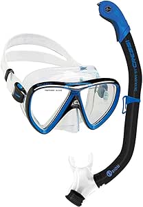 Cressi Unisex's Ikarus & Orion Snorkel Combo Set