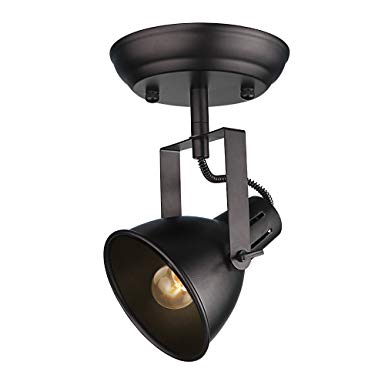 LALUZ Semi Flush Mount Adjustable Track Lighting 1-light Ceiling Light