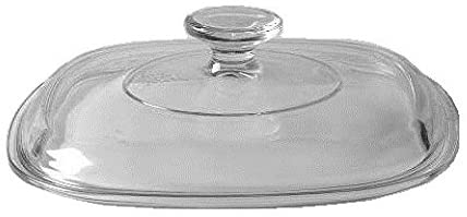 Corning Ware/Pyrex Clear Square Glass Lid (Clear) (8" Width) (A-9-C)