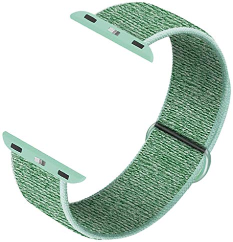 INTENY Sport Band Compatible with Apple Watch 38mm 40mm 42mm 44mm, Soft Sport Loop, Strap Replacement for iWatch Series 5, Series 4, Series 3, Series 2, Series 1