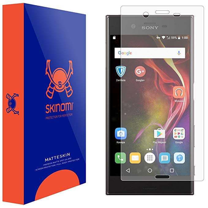 Sony Xperia XZ Screen Protector , Skinomi MatteSkin Full Coverage Screen Protector for Sony Xperia XZ Anti-Glare and Bubble-Free Shield