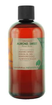 250ml Sweet Almond Oil - 100 Pure Cold Pressed
