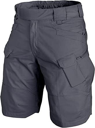 URBEST Tactical Shorts for Men Waterproof Breathable Quick Dry Hiking Fishing Cargo Shorts with Multi Pockets