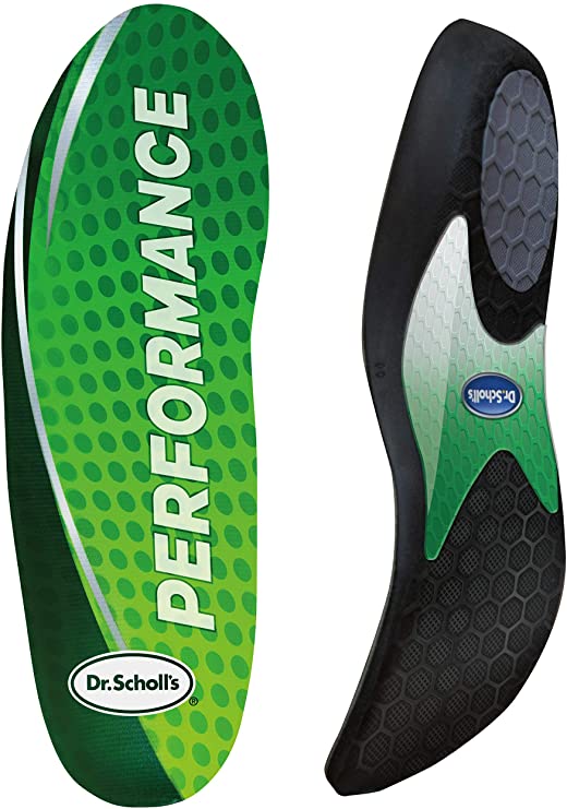 Dr. Scholl's Performance Sized to Fit Running Insoles for Men & Women, Women's 7.5-8 / Men's 6.5-7 Sized to Fit Insole, 1 Count