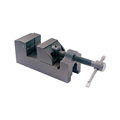 HHIP 3900-1730 Grooved Jaw Drill Press Vise, 1.5" Width x 1" Depth Jaw, 1.5" Jaw Opening (Pack of 1)