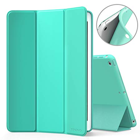 TiMOVO iPad Mini 1/2 / 3 Case, Smart Case [Light Weight] Slim Soft TPU Back Cover Protector, with Auto Wake/Sleep Function, Magnetic Cover for Apple iPad Mini 3/2 / 1 7.9 Inch Tablet, Mint Green