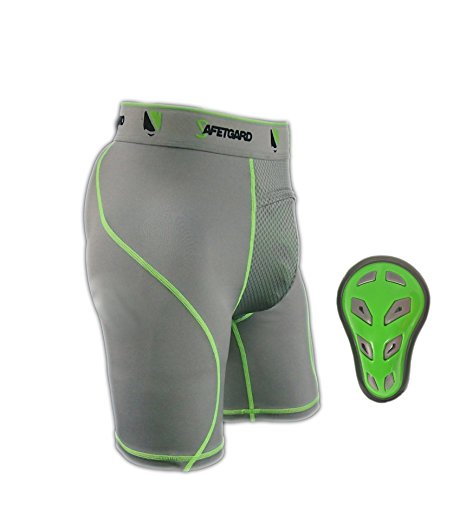 New! SafeTGard Ultra Series Mens Boxer with Cage Cup in Neon!