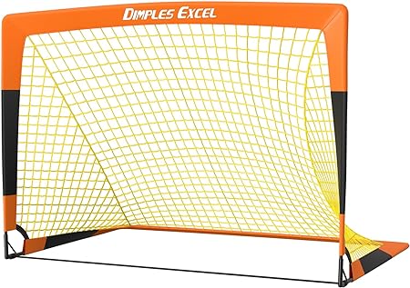 Dimples Excel Soccer Goals Kids Soccer Net for Backyard