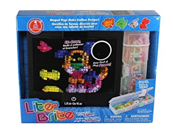 Lite Brite - 4 Light Modes, 156 Pegs, and Removable Storage Tray