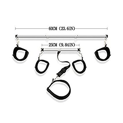 Spreader Bar Position Steel Pipe With Freely Handcuffs Restraints Adjustable DIY Kit Sports Yoga Hand Muscles Exercise Tool